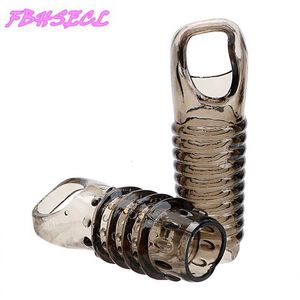 Sex Toy Massager Fbhsecl Penis Enlargement Erotic Delayed Ejaculation Silica Gel Cock Ring 2pcs/set Reusable Toys for Men