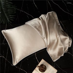 Pillow Case MIDSUM Pure Silk Cover Natural Mulberry Pillowcase Protect Hair Skin Comfortable Luxury Home Decor