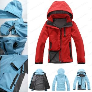 Damen wasserdichte Oberbekleidung Softshelljacke Herren Outdoor Sportjacke Damen Skibergsteigen winddichte Wintersportbekleidung