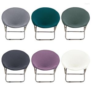 Chair Covers Folding Cover Fashion Saucer Moon Stretch Camping Seat Case Slipcover For Dining Room Living Home Decoration