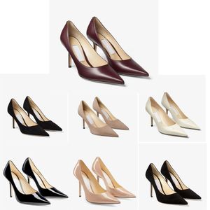 Fashion Pumps brand sandals patent leather pointed Luxury Love 100 high heels summer fashion direct suit shows women's sexy charm wedding evening dress party