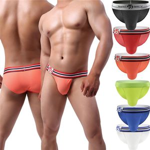 Underpants Mens Underwear Briefs Breathable High Cut Bikini Bulge Pouch Panties Nightwear Male Slip Homme Sexy Lingerie