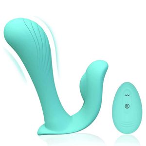 Beauty Items Tragbarer Höschenvibrator, sexy Spielzeug für Frauen, Fernbedienung, tragbarer Dildo, Höschen, G-Punkt-Klitoris-Stimulator, Masturbator
