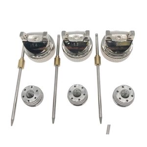 Pistole a spruzzo 1.4Mm/1.7Mm/2.0Mm Ugello Sostituire Kit Set Per Pistola Hvlp H827 Mano Pneumatica Manuale Vernice 220704 Drop Delivery Home Garden To Dhtbe