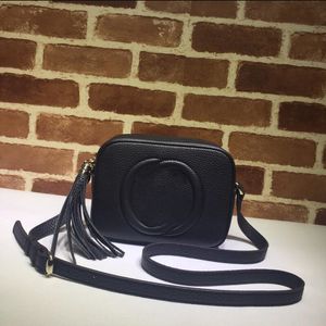 Klassisk Lyx Designerväskor Dam Axelväskor Tofs Disco Soho Läder Shoppingväska Crossbody Handväskor Crossbody Totes väska Handväska Casual Plånböcker 308364