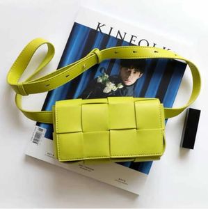 Luxury Designer Shoulder Tote Cassette Belt Bag Women Knitting Waist Bags Ladies Fashion Cowhide Fanny Packs For Travel
