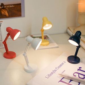 Lampy stołowe mini -książka składana z składanego pomieszczenia lampa odczytu lampa odczytu do komputerowego notebooka laptop nocne lampki do oczu