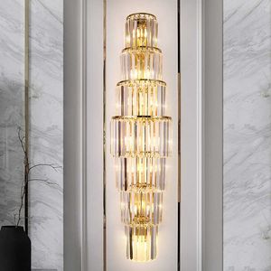 Chandeliers Crystal wall lamp in the hotel lobby club villa living room duplex sales office banquet hall luxury lamps 0109