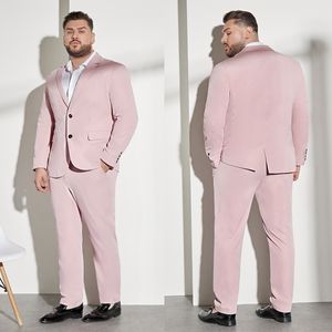 Gentiluomo da uomo più taglia smoking da matrimonio 2 pezzi dentellati outfit pantaloni da sposa set di abbigliamento formale aziendale