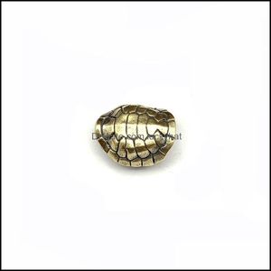 Kluczowe pierścienie niestandardowe miedziane bestia żółw żółwia szczęście mityczny wzór zwierząt beak z beadłami noża wisiorki biżuterii