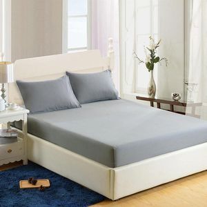 Sheets & Sets Fitted Sheet Elastic Band Mattress Cover Home Bed El Non-slip Bedding Bedspread