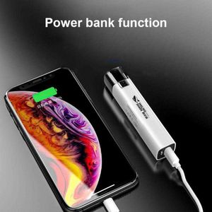 Torce Torce G3 Torcia tattica Torce a LED ad alta potenza Potente ricaricabile 990000LM Lampada di illuminazione portatile ultra luminosa Power Bank P230517