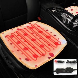 Car Seat Covers 12v 24v Cushion Fast-heating Electric Warmer Heated Pad Winter Household Driver