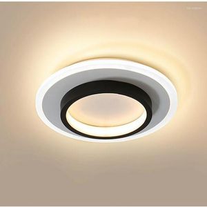 Luci a soffitto corridoio semplice creatività lampada moderna Nordic Kids Room Light Porch LED Round per vivere