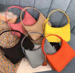 Нейлоновая сумка женская роскошная дизайнерская сумка женская сплошная цветная сумка через плечо складная многоразовая мужская сумка стиль сумки мода