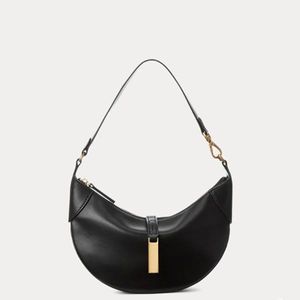 Polo ID designer bag Shoulder Crossbody Bags Suede Half Moon tote bag Womens Leather Designer Tote Handbag e6a