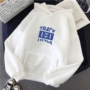 Kvinnors hoodies tröjor kvinnor casual streetwear hip hop hajuku kvinnliga toppar rockar rosa kpop spår tryckt brev fleece pullover hoodi