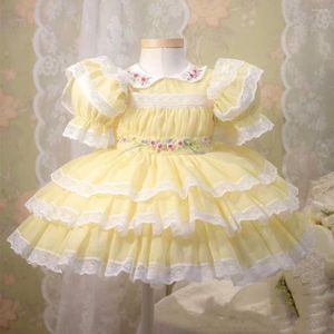 Vestidos de menina 0-8y bebê verão verão lolita