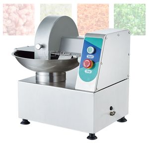 Kitchen Multifunctional Electric Commercial Bowl Meat Cutter Vegetable Meat Cutting Dice And Mixer Machine