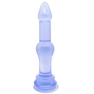 Skönhetsartiklar vuxna långa pvc anal rumpa plug anus dilator vagina onani rumpa dildo sexigtoys bdsm erotiska leksaker för kvinnor spel