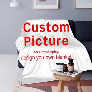Cobertores personalizados personalizados cobertores de pó personalizado sofá decorativo de impressão diy para inverno decoração de decoração sofá arremesso