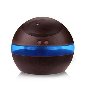 Aromaterapia All'ingrosso 300Ml Usb Trasonic Umidificatore Aroma Diffusore Mist Maker Con Luce A Led Blu Consegna Consegna Salute Bellezza Cura Dhxa3