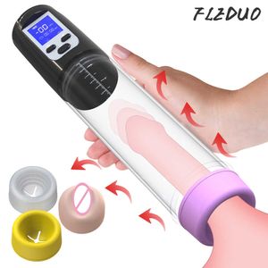 Beauty Items Electric Penis Pump sexy Toys Male Masturbation Product Expander Vacuum Massager Delay Ejaculation Adult sexyy Store18