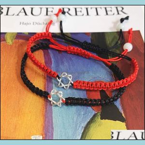 Outras pulseiras personalizáveis ​​sixstar manual Casal Bracelet Amizade simples corda de mão de mão feminina entrega de jóias de jóias