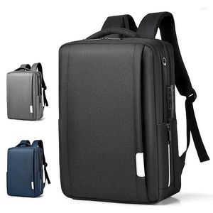 Rucksack, multifunktional, für Reisen, Herren, Anti-Diebstahl, Codeschloss, Business-Rucksack, Schule, Mochila, USB-Aufladung, 15,6-Zoll-Laptop-Rucksack