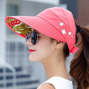 Szerokie brzegowe czapki moda kobiety słoneczne hat swobodne letnie czapki design z dużymi kobietami na plaży stałe kolory panama czapki