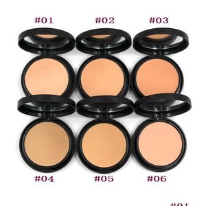 페이스 파우더 메이크업 프레스 파우더 퍼프와 거울 미백 회사 Brighten Concealer Natural Maquillaje de Cara Drop Dipix