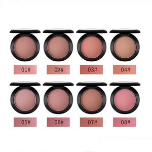 Blush Face Makeup Lighten Skin Tone Rouge Reparation Ruddy Round Matt Longlasting Natural Easy To Wear 12 Colors Professional Make Up DHP1T