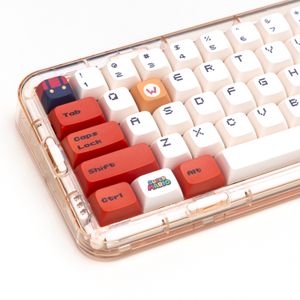 Toetsenborden XDA KeyCaps 144 toetsen PBT KeyCap Dyesub Personaliseerde Gameboy voor Mini Mechanical Toetsenbord 61 64 84 96 104 MX Switch 230109