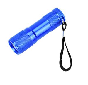 Mini Ultra Violet Light 9 LEDS UV Flashlight Torch 4.5V Drying Drying LED LED مصباح يدوي ماء مصباح تكتيكي محمول محمول