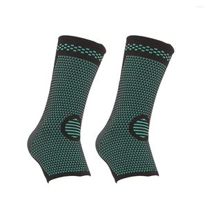 Ankle Support Pack Of 2 Brace Sweat-absorbing Sports Sleeve Socks Elastic Compression Protective Cycling Protector