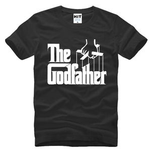 Men's TShirts Fashion The Godfather T Shirts Men Letter Printed t shirt Short Sleeve Cotton Casual God Father Tops Tees 230110