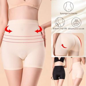 Mutandine modellanti da donna Leggings modellanti in vita senza cuciture Biancheria intima sottile da donna Pantaloni dimagranti Coscia di sudore e cintura a compressione