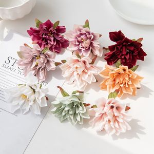 Dekorativa föremål Figurer 100 st Silk Gerbera Stamen Home Room Decoration Wedding Wrist Garden Rose Arch Party Cake Christmas Garland Artificial Flowers 230110