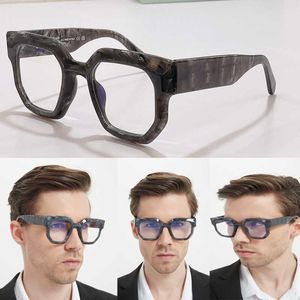 Nuovo degli occhiali da sole Oerj014 Designer Eyewear Glasses 014 Trend Brand Square Grey Marble Frame Telaio da uomo e occhiali per il tempo libero per le donne Uv400