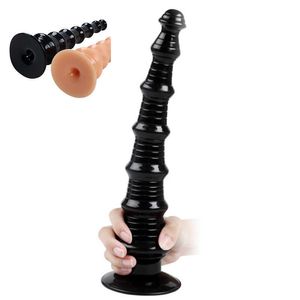 Beauty Items Beginner Lei Feng tower beads soft anal plug toy big ball silicone G-spot stimulation hip adult sexyual partner sexyy