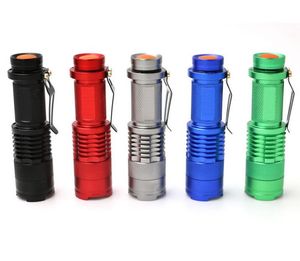 Outdoor Mini LED Flashlight Torch Portable Tactical Flashlights Zoomable Waterproof Torch outdoor traveling camping lamp lighting