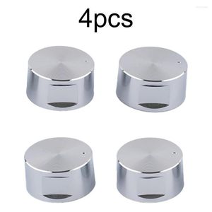 Table Mats 4Pcs Gas Stove Knob Switch Alloy Material Rotary Switches Burner Oven Handles For Round Kitchen