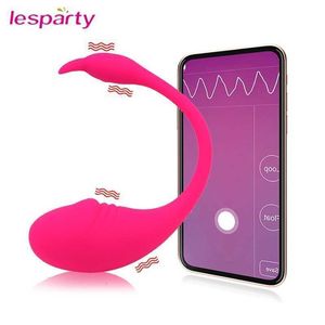 Massaggiatore per giocattoli sessuali Nuovi vibratori Bluetooth per donne App wireless Controllo remoto Dildo Vibratore femminile Giocattoli per uova vibranti a lunga distanza