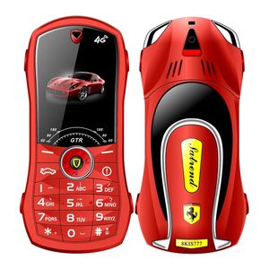 Mini Car Shape Children Mobile Phone Unlocked Low Price Metal Cover Rugged Solid Support Dual Sim Cards Cool Toy Cellphone For kids