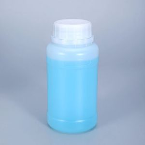 Bottiglia per la bottiglia chimica bottiglie di plastica rotonda con contenitore di stoccaggio della lozione liquida sul coperchio