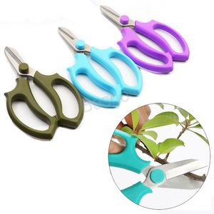 Garden Flower Branch Pruning Pliers Gardening Flower Prune Shears Trees Branchs Shears Bonsai Pruners Flower Scissor Tools BH2974 TQQ