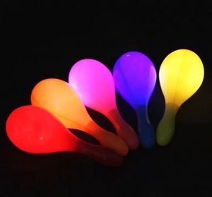 LED -blinkande evenemang maracas lyser upp neon strand hula party ma racas vuxen bar ktv cheer rekvisita glöd grossist ee