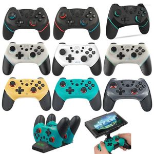 Game Controllers 2023 Bluetooth-compatible Pro Gamepad For N-Switch NS-Switch NS Switch Console Wireless Video USB Joystick Control