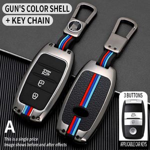 För Kia Rio Rio5 Sportage Ceed K3 Kx3 K4 K5 Sorento Optima Cerato Picanto Car Case Cover Keychain Accessories 0109