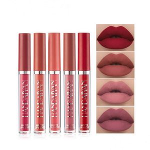 Lip Gloss Handaiyan Sexy Base Rossetti liquidi Organizzatore Finitura opaca Impermeabile a lunga durata Mini Lipgloss sottili Tubi all'ingrosso Lipp Dhzeo